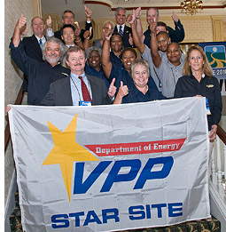 VPP Star Status awarded to SRNS at the 2010 