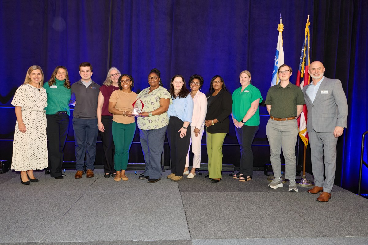 SRNS leadership accepts the Top Fundraiser award at the United Way of the CSRA’s89th Annual Campaign Celebration in Augusta.