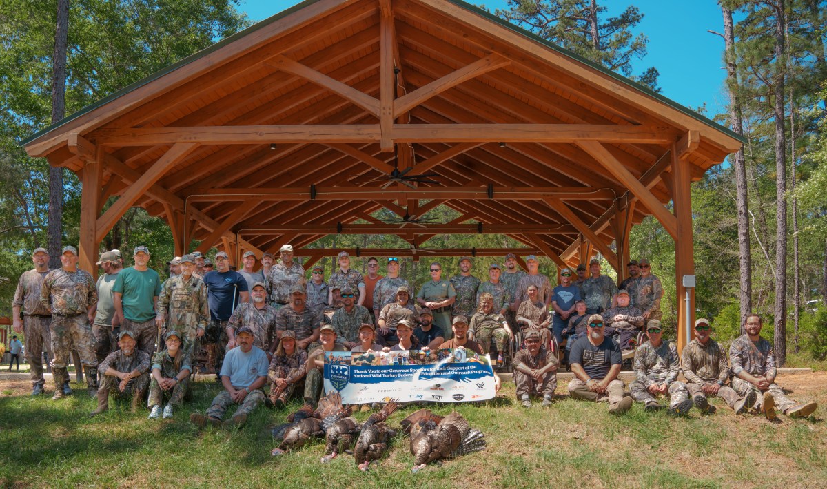 The U.S. Forest Service at Savannah River hosts the 2026 Savannah River Site Ultimate Turkey Hunt, with event volunteers supporting 15 disabled hunters.